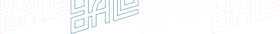 An assorted pattern of the Digital Yalo logo in various colors and orientations located at the top of the page